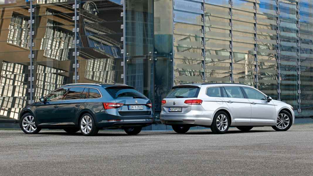 Vergleichstest: Skoda Superb Combi vs. Passat Variant - Ähnlich, aber anders