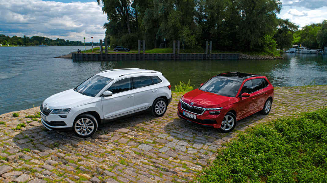 Vergleichstest: Skoda Kamiq vs. Skoda Karoq - Die K-Frage