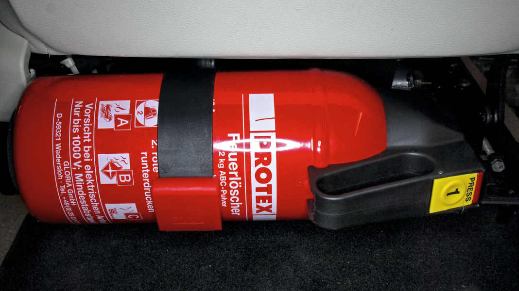 Quick-Service: Feuerlöscher-Halter - Feuerlöscher-Halter