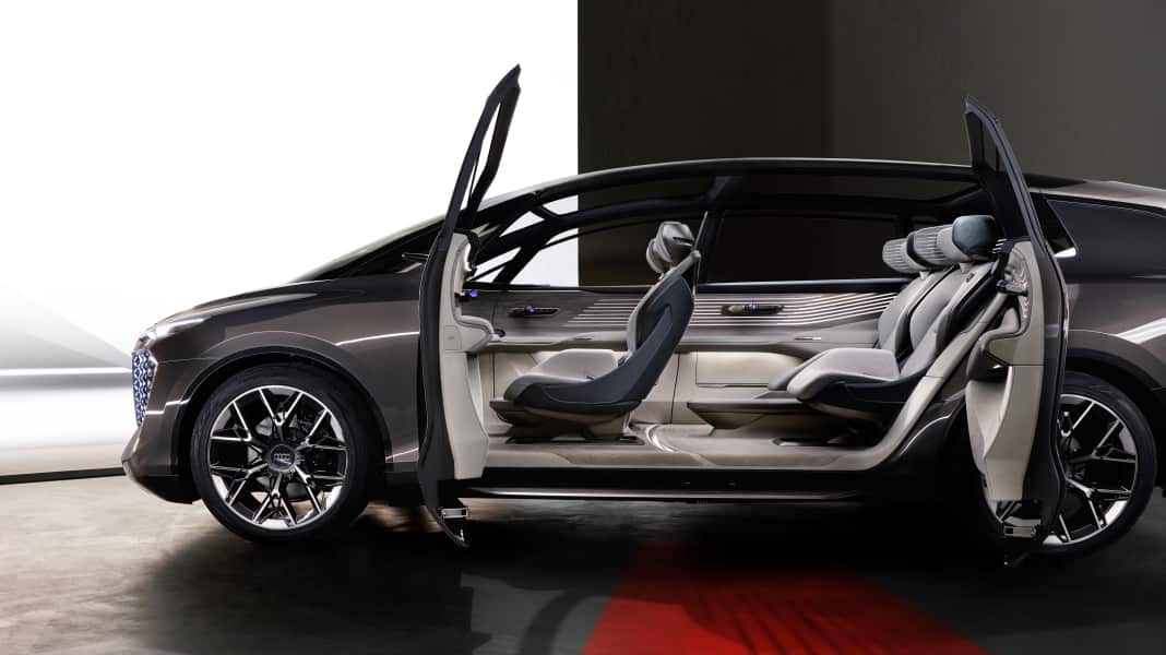 Audi urbansphere concept: Raum-Fahrt in der Megacity
