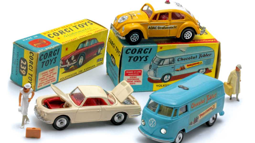 VW-Vitrine: Die Geschichte von Corgi Toys - Die mit dem Hund