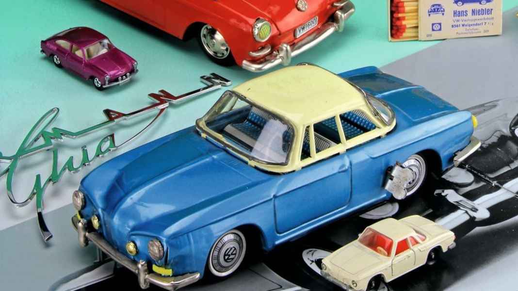 Blech-Miniaturen aus Japan - Große Wagen