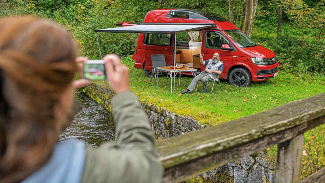 Camping-Test: Dipa Falke VW T6 - Der Wanderfalke