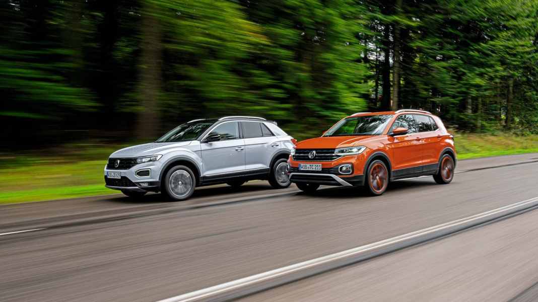 Vergleichstest: VW T-Roc vs. VW T-Cross - T-Time!