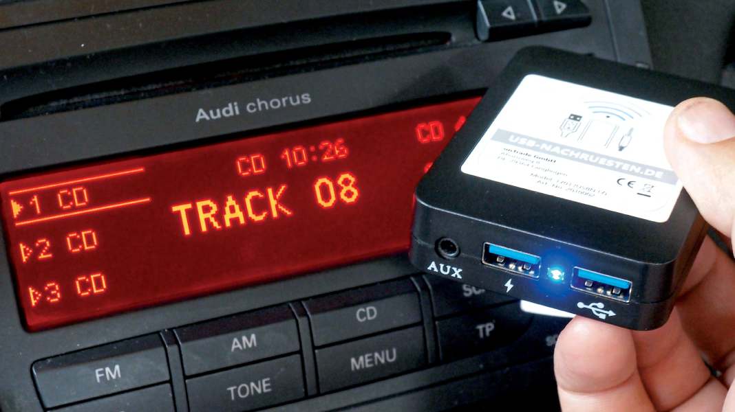 Quickservice: USB und Bluetooth nachrüsten