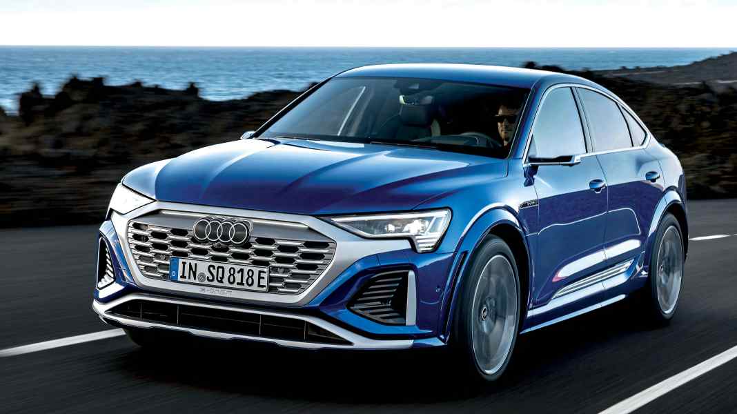 Audi Q8 E-Tron: Lade -Performance und Reichweite verbessert