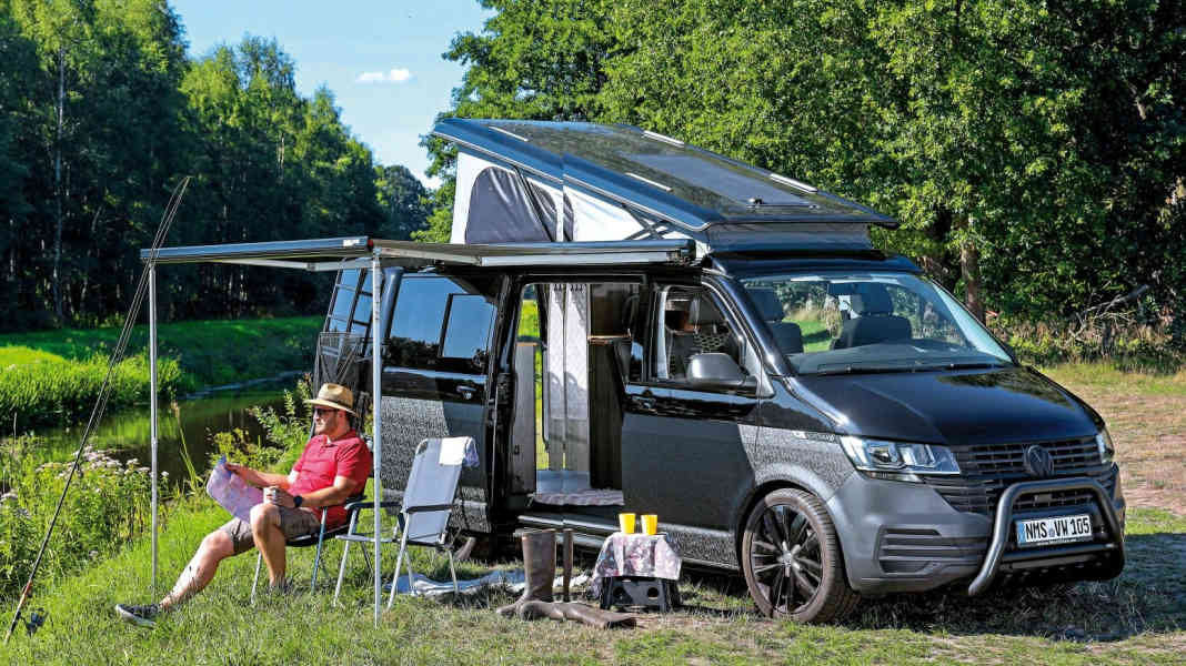 Nordvan MK490 T6.1: Drei Zimmer im Bulli