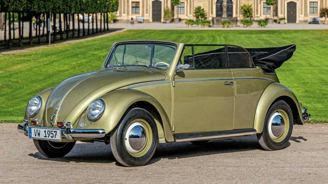 VW Käfer Cabrio BJ 1957 - Wirtschaftswunder-Luxuswagen