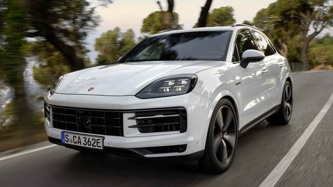 Porsche stellt dritte E-Hybrid-Variante des Cayenne vor