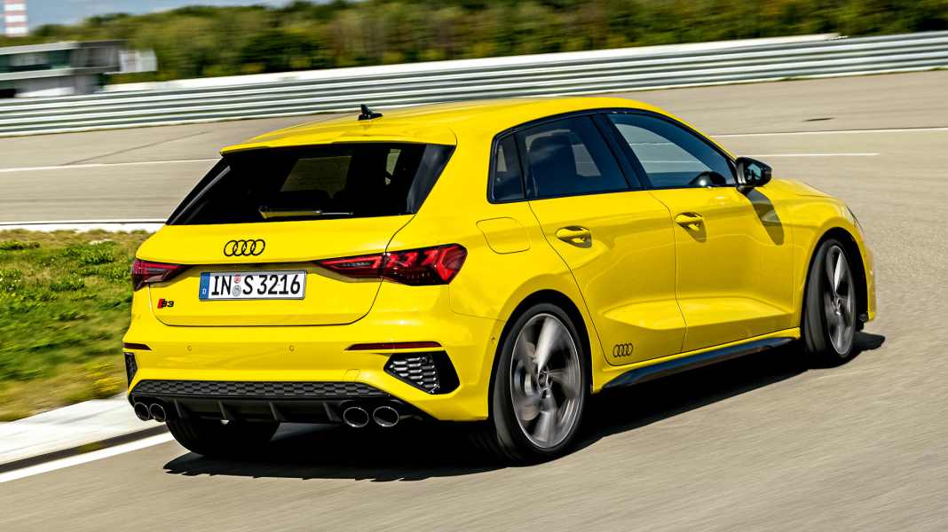 Audi S3 Sportback: Druckaufbau