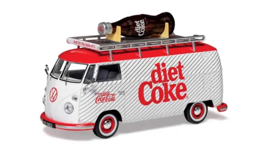 Zur Brausemarke Coca-Cola fallen Corgi immer wieder prickelnde Modelle ein