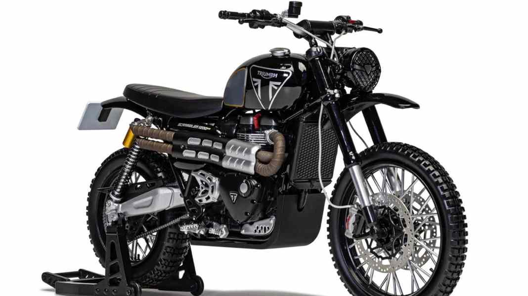 Corgi liefert Bond-Bike Triumph Scrambler aus “No Time to die” in 1:12 aus