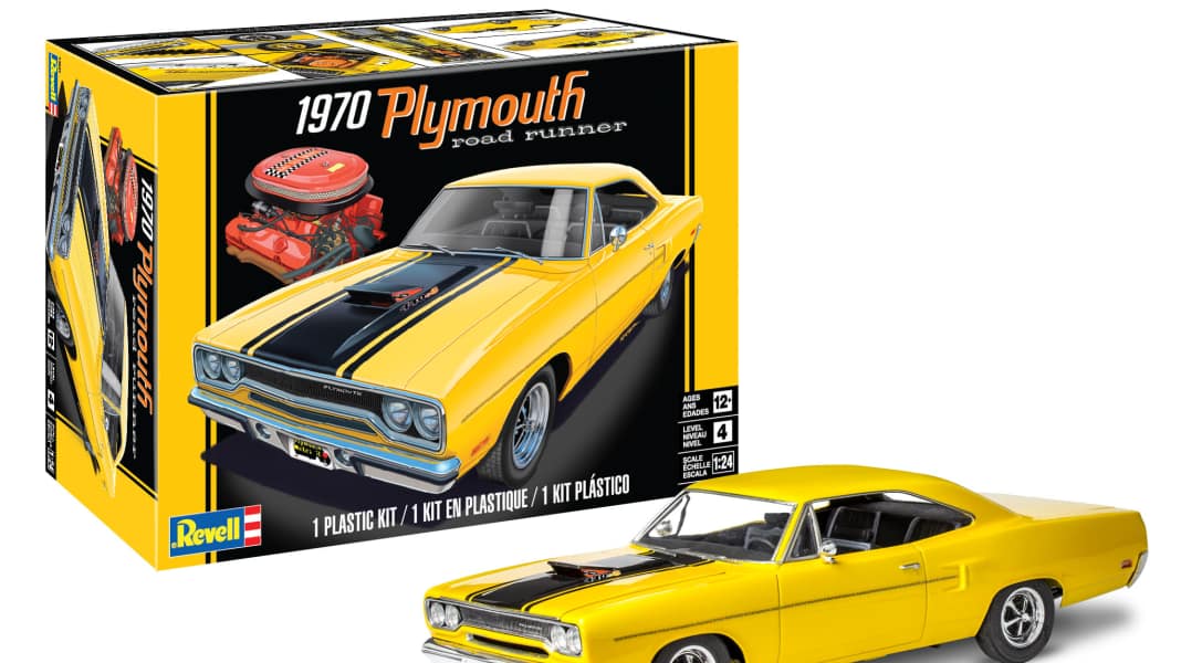 Revell bringt extrascharfen Plymouth Roadrunner von 1970 in 1:24