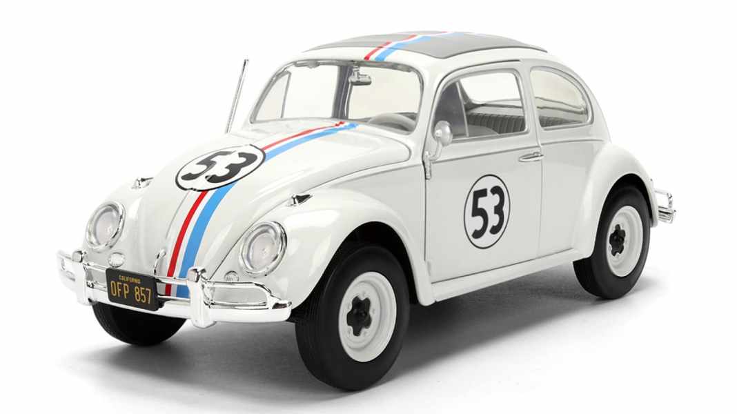“Herbie” rollt als Jada-Toys-Modellauto im Maßstab 1:24 in die Vitrine