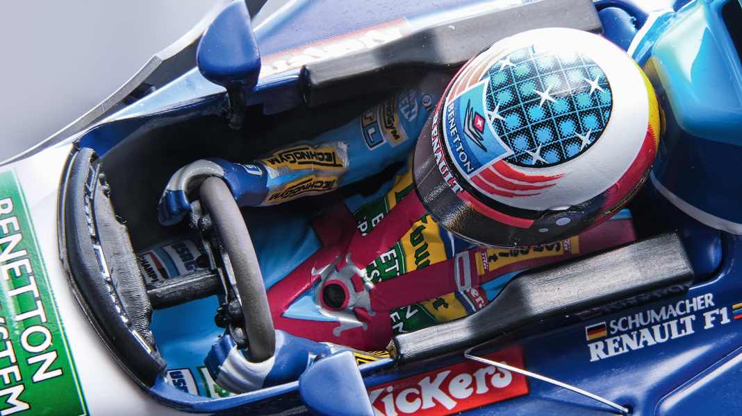 ‘95 Benetton B195 Michael Schumacher von Minichamps in 1:18 – Die Nummer 1