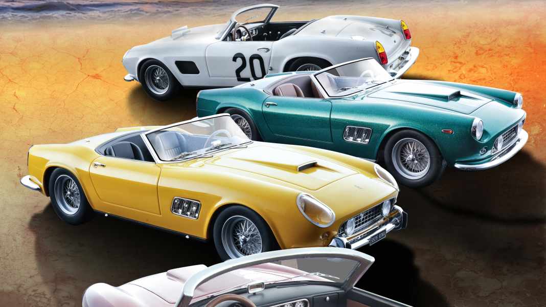 Ferrari 250 GT SWB California Spyder von Tecnomodel in 1:18 – Sunshine-Spyder