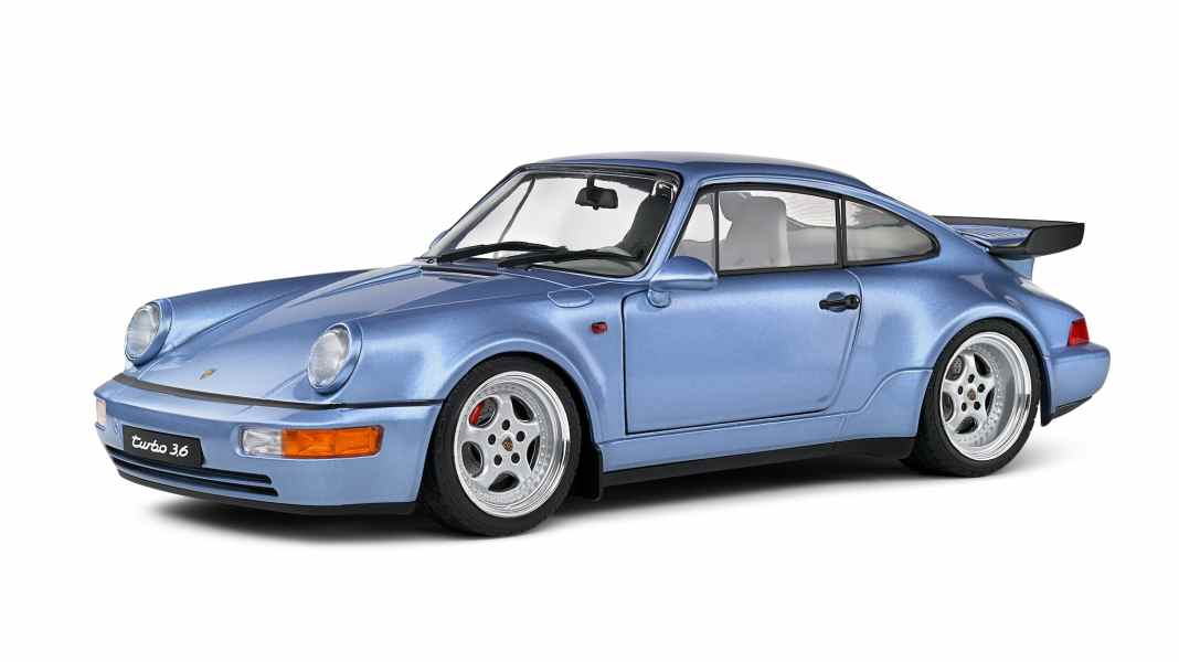 So edel kann ein Turbo sein: Solido bringt 964er in Horizontblau als 1:18er