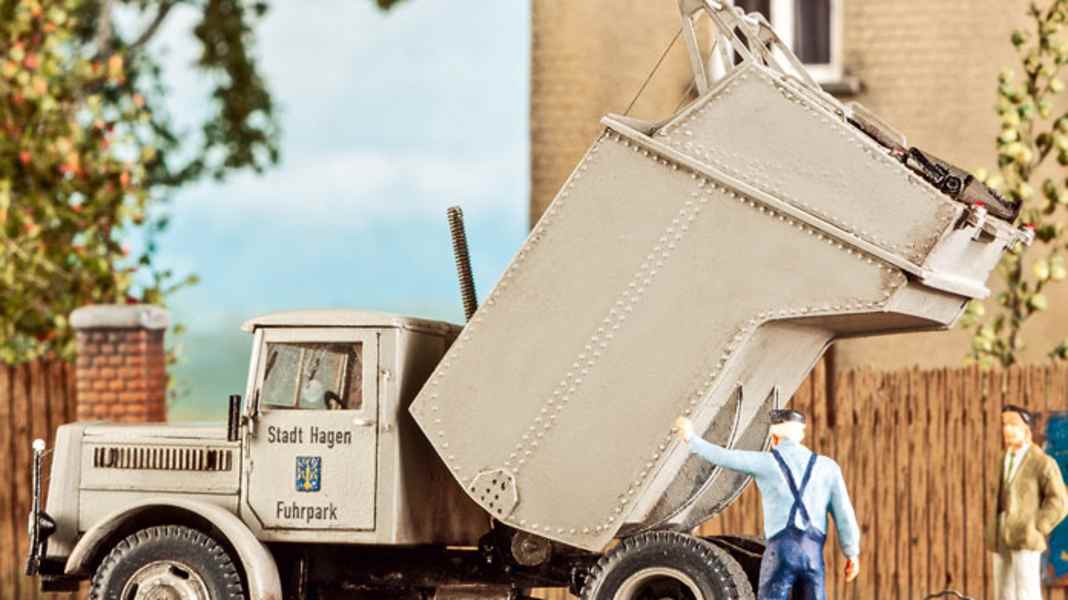 Weinert Modellbau überrascht 2022 mit drei Wiederauflagen von Lkw-Bausätzen in 1:87