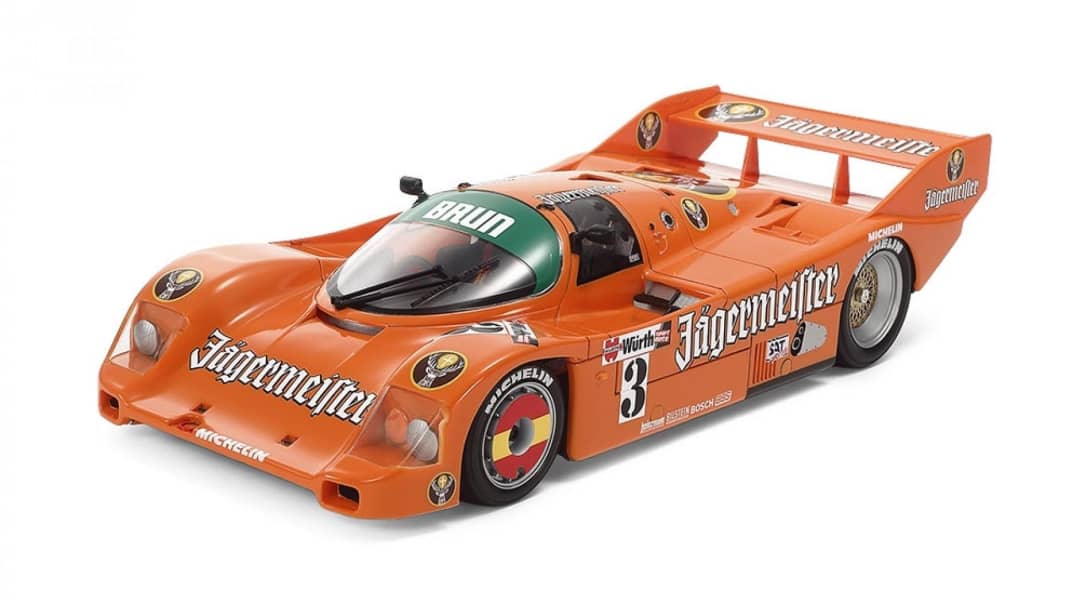 Porsche 962C “Jägermeister” startet bei Tamiya wieder in 1:24