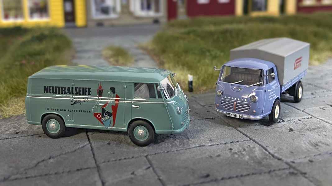 Das geheimnisvolle zweite Leben des Goliath 1100 Express von DreiKa in 1:87