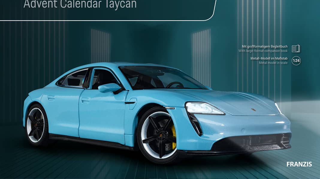 Neue Adventskalender vom Franzis-Verlag rund um Modellautothemen