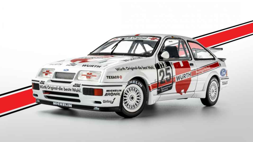 Solido bringt in 1:18 den Ford Sierra von Armin Hahne aus der DTM-Saison 1988