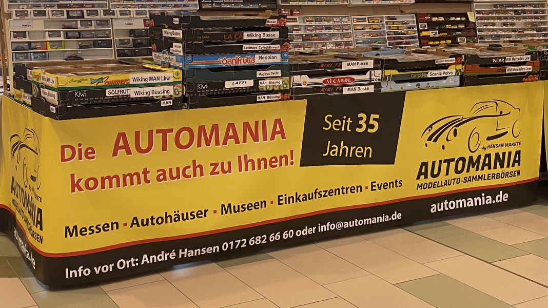 Automania richtet die 22. Modellautobörse im Audi Forum in Neckarsulm aus