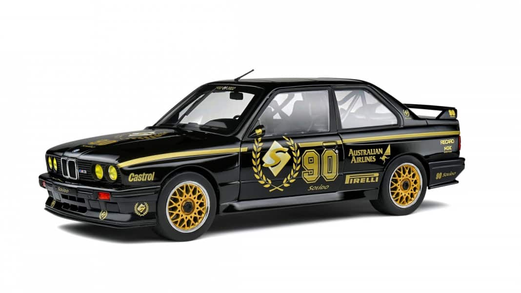 Solido feiert sich mit seinem 1:18-Bestseller, dem BMW M3 E30 als Sondermodell