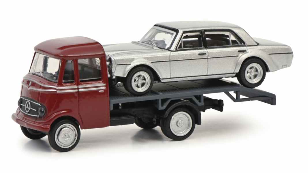 Schuco liefert ein Neuheiten-Trio des Mercedes-Benz L 319 in 1:87 aus