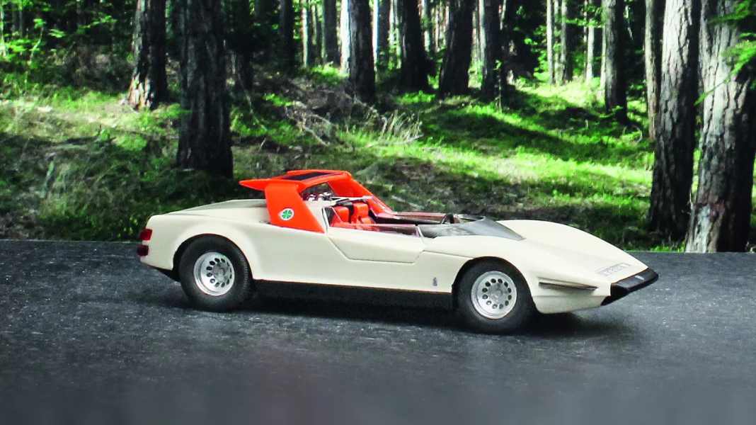 ’68 Alfa Romeo P33 Roadster von Matrix in 1:43 - Astreiner Alfa