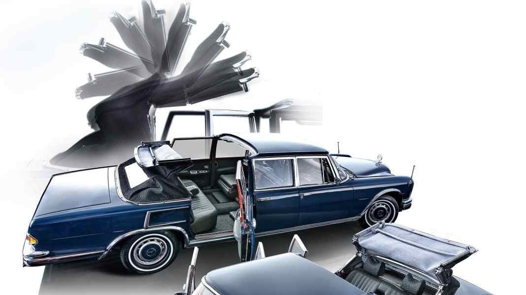 Das Dach der Welt – Mercedes-Benz 600 Landaulet von CMC in 1:18