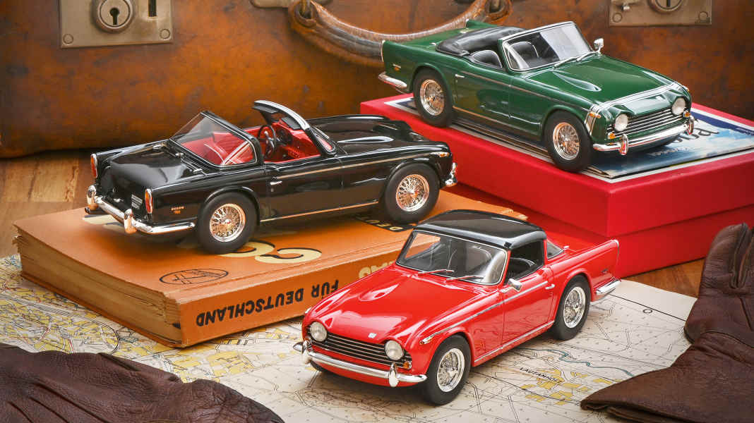 Triumph TR5/TR250 von Schuco in 1:18 – Surrey or not?