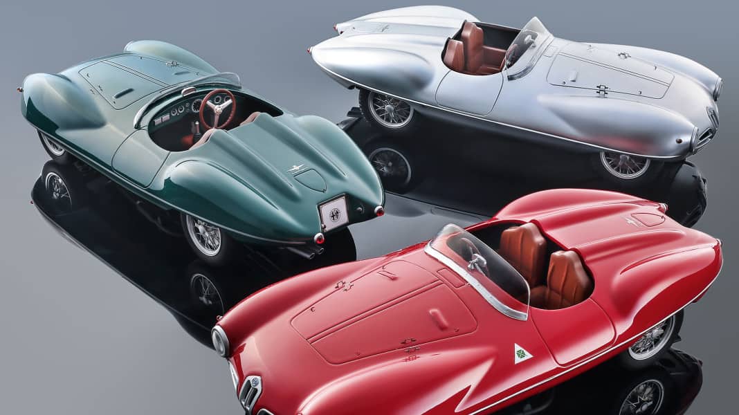 Das Alfa-Ufo: 1952 Alfa Romeo Disco Volante von Tecnomodel in 1:18