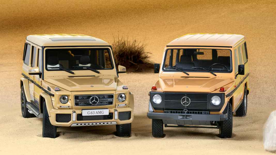 G-Volution: Zwei Mercedes G-Klassen aus Aachen in 1:18