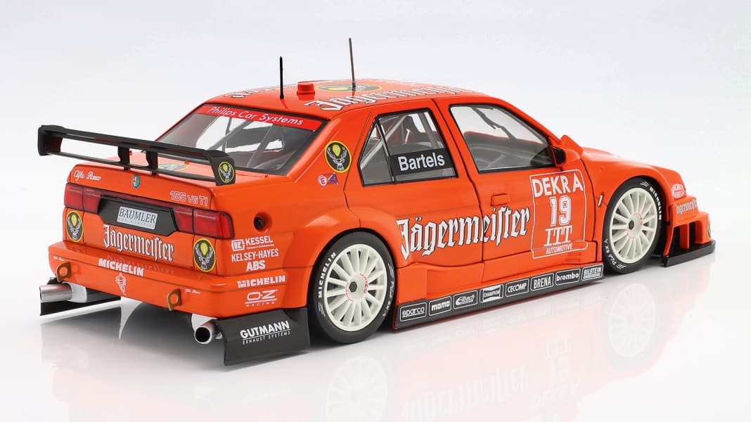 ’95 Alfa Romeo 155 DTM V6 von Werk83 in 1:18 – Alfas Allrad-Champ