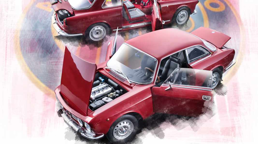 Alfa Giulietta Veloce und Bertone 2000 GTV in 1:18 – Die Signorinas