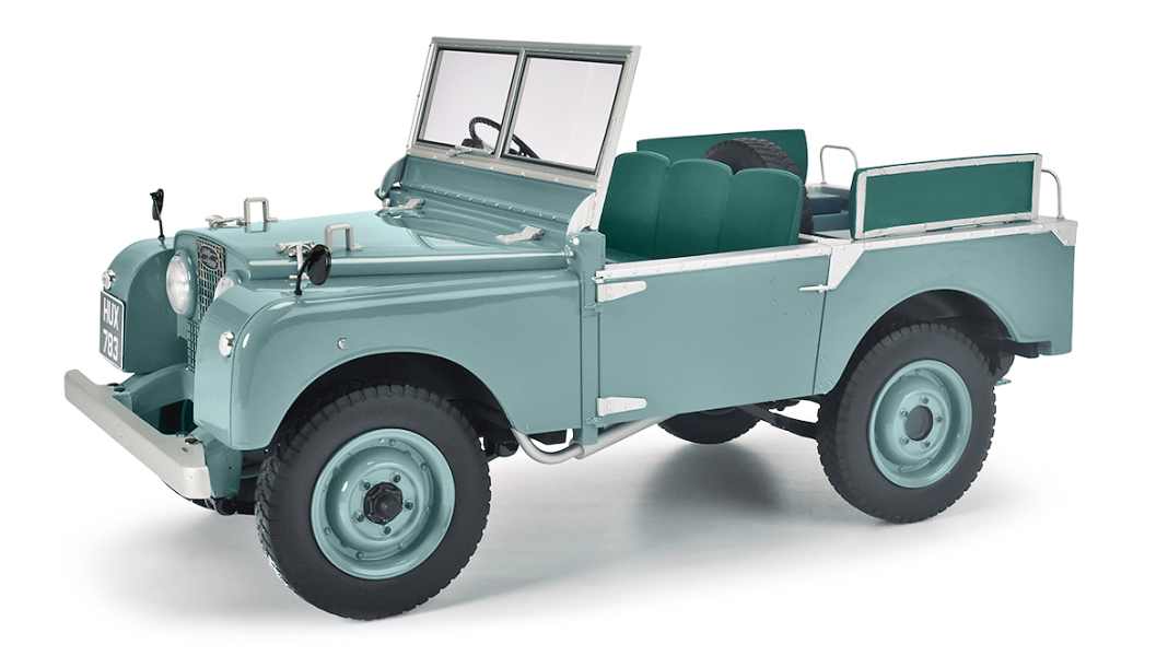 Schafft für sechs: Land Rover 80 von Schuco in 1:12