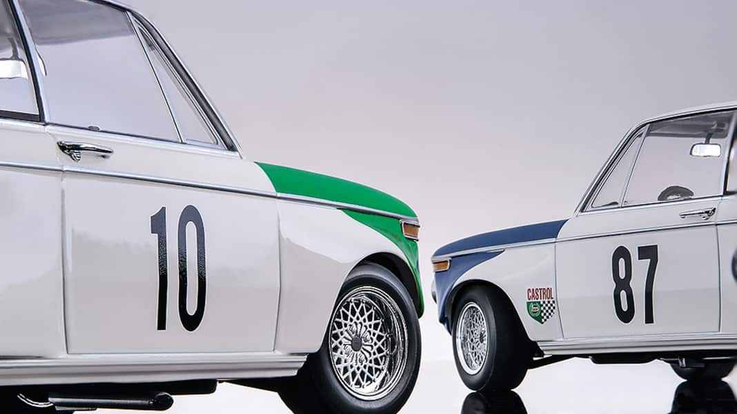 BMW mit TIK:BMW 2002 TIK von Minichamps in 1:18