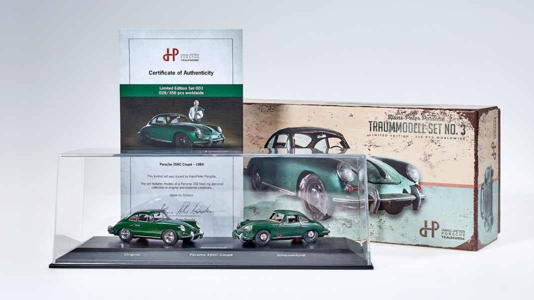 Scheunen-Duo: Porsche 356 vom HPP Traumwerk in 1:43