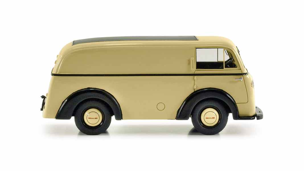 ’37 Opel 1.5-23 COE von Brausi in 1:43: Der Blitz-Bulli