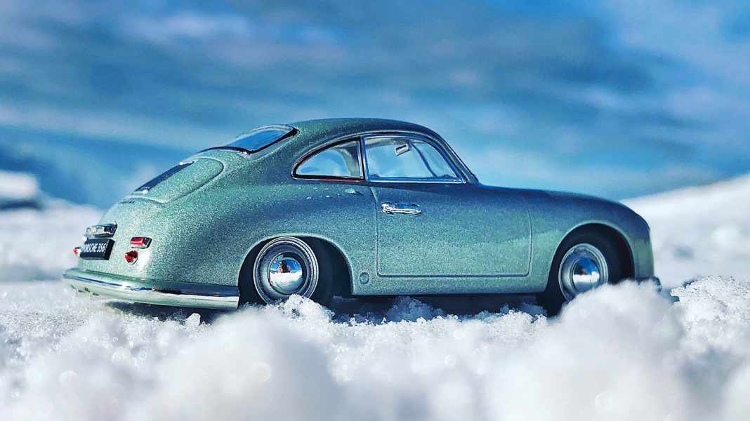 Schneekönig: Porsche 956 „Vor-A-Modell“ in 1:43