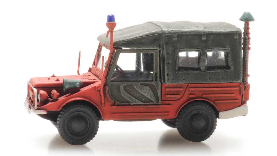 Artitec aus den Niederlanden baut den “Ur-quattro” von DKW, den Munga in 1:87