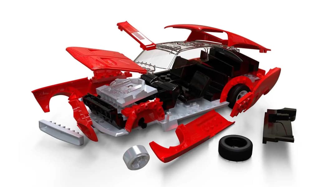 Wenn Sie rotsehen und an einen Mustang denken, sind Sie bei Airfix ganz richtig!