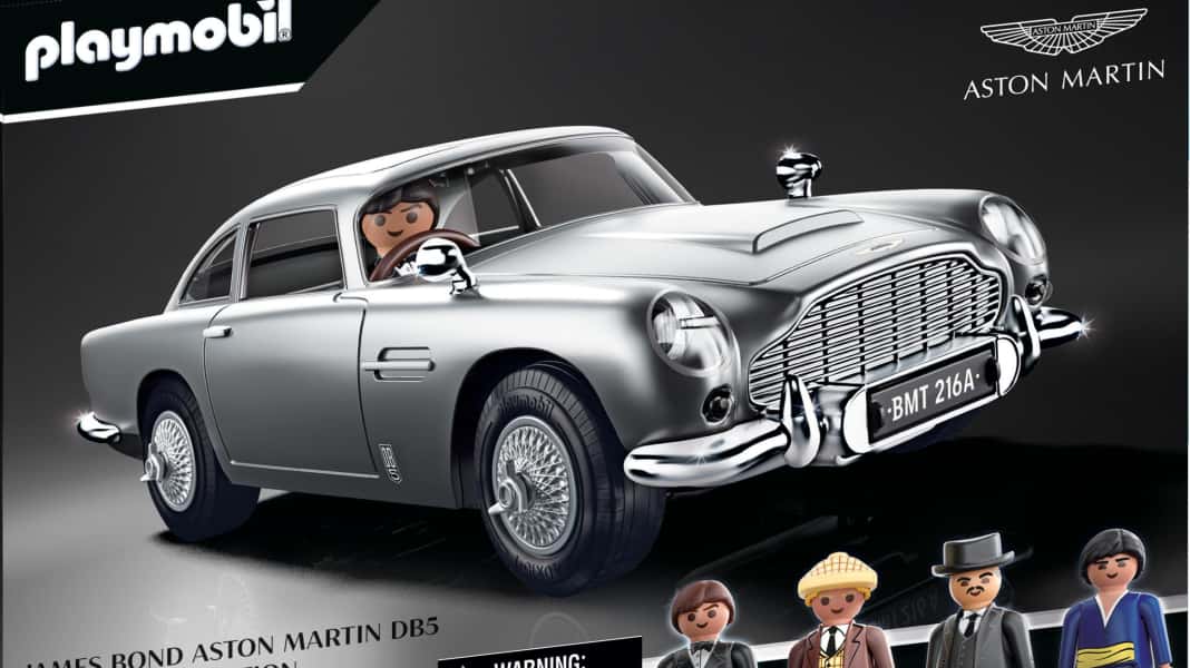 007 sein Playmobil-Aston-Martin