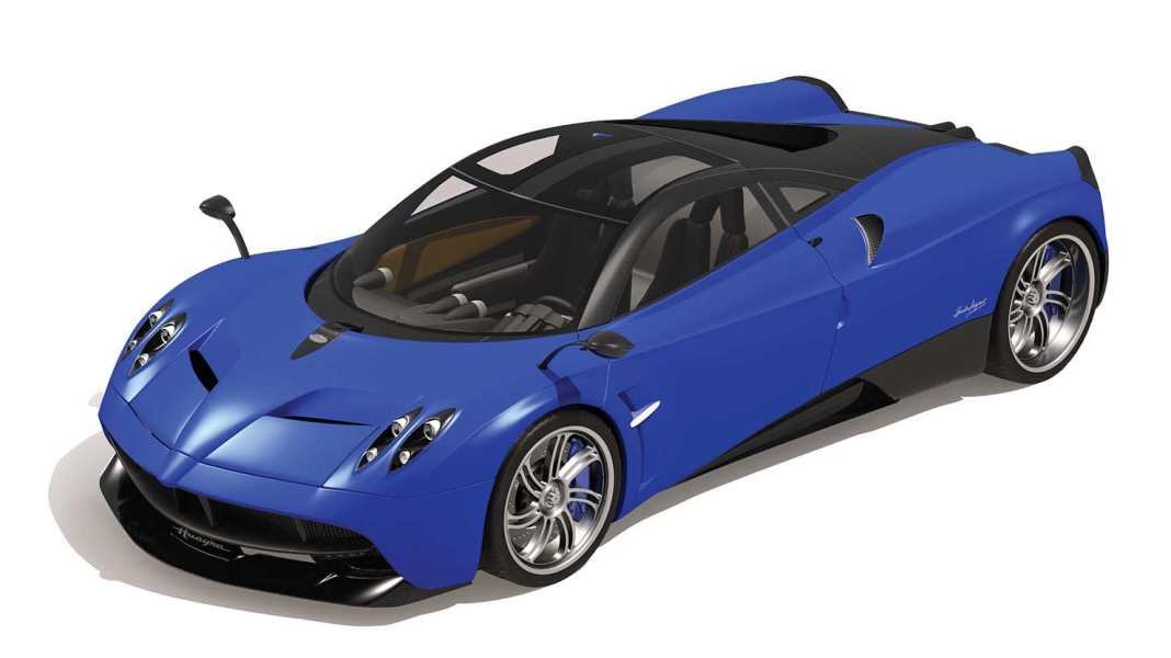 Comeback der 1:43-Kits: Airfix bringt Pagani Huayra als Plastikbausatz