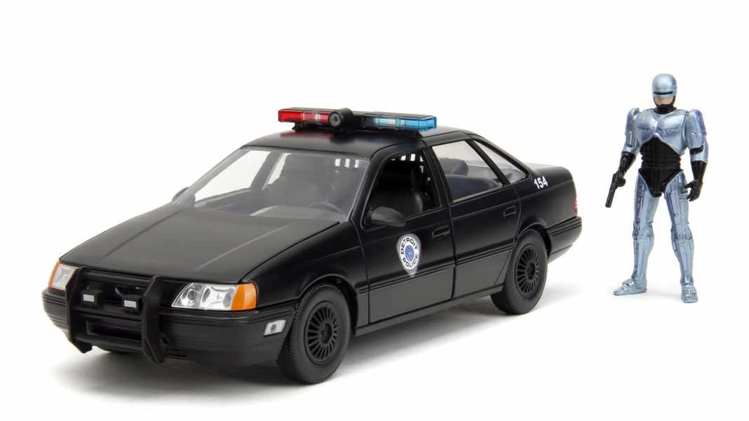 Jada bringt Robocops Dienstwagen als 1:24-Modell und legt eine Figur mit drauf