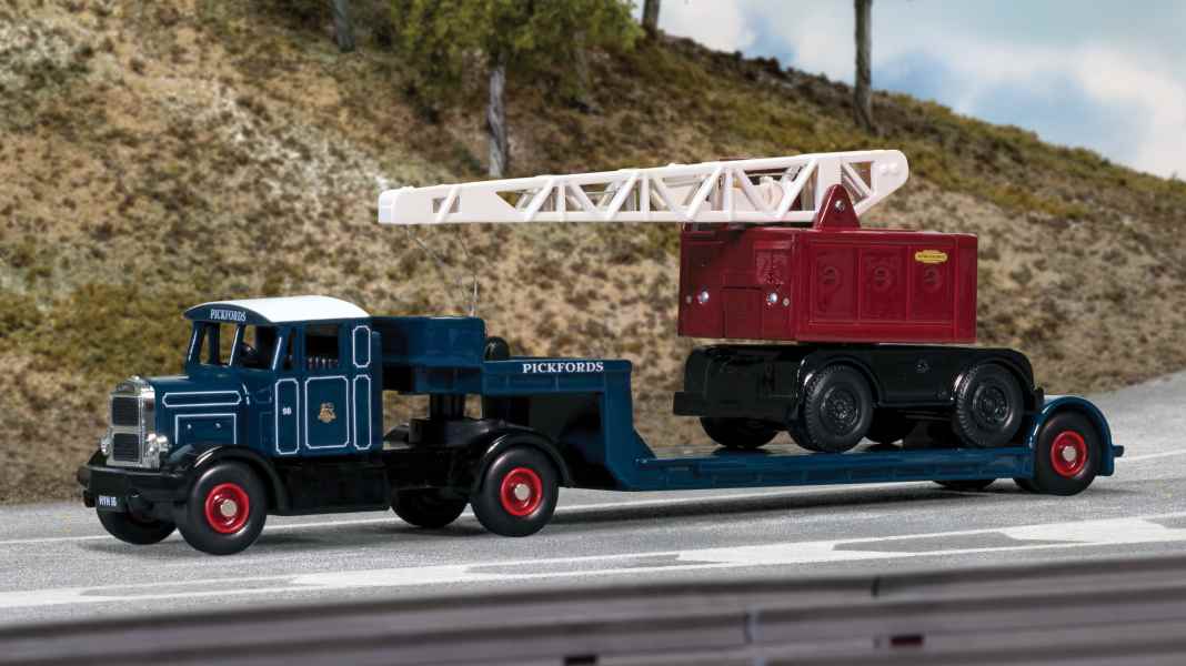 Very british: Corgi bringt im Inselmaßstab 1:76 drei Scammell-Neuheiten zum Sommer