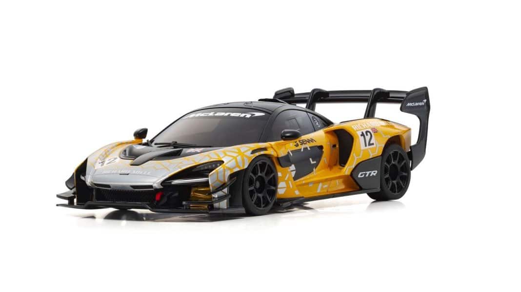 Kyosho bringt den McLaren Senna GTR als Mini-Z-Flitzer in 1:28 mit Funkfernsteuerung