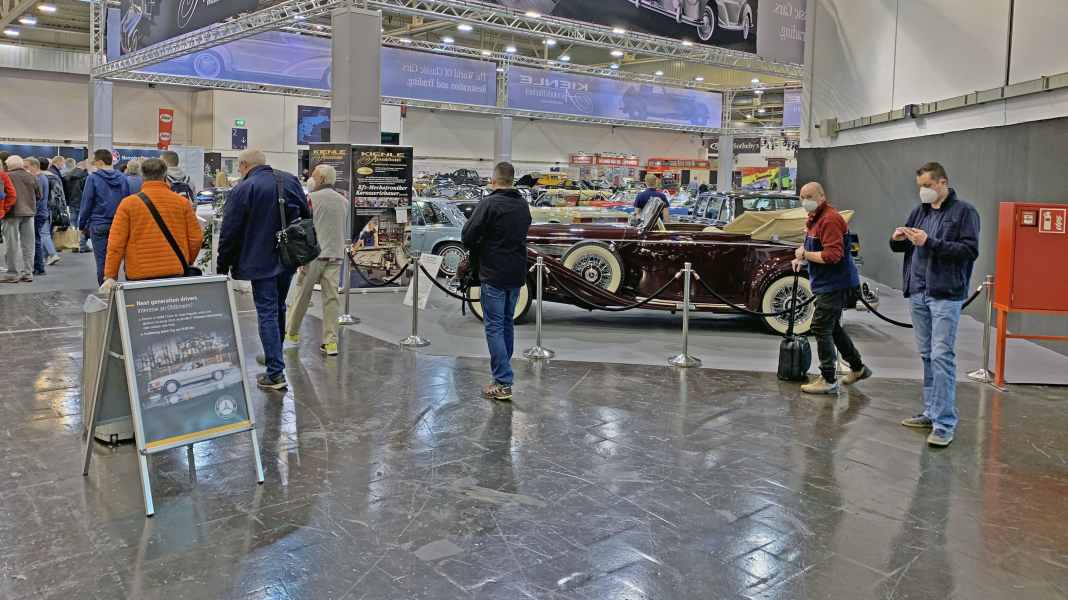 Techno Classica 2022 in Essen startet durch - auch mit Hilfe der rührigen Clubs