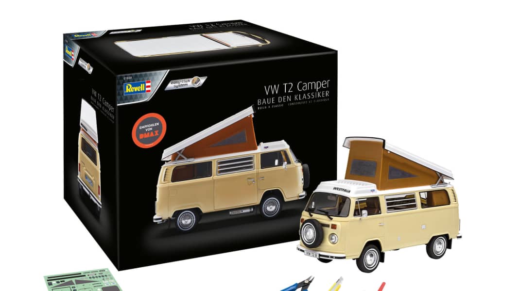 VW T2 als Weihnachtskalender von Revell: Wenn die Freiheit hinter 24 Türchen parkt